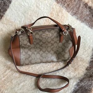 Coach cross-body purse